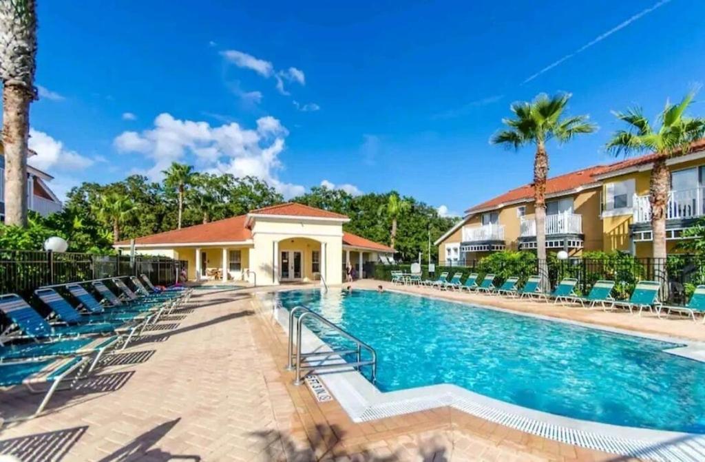 Relaxing, Private Family Home At Lake Berkley Resort, South Facing Pool, Near Disney, Seaworld Kissimmee Dış mekan fotoğraf