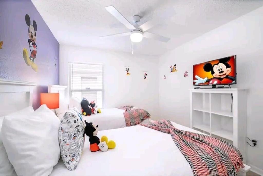 Relaxing, Private Family Home At Lake Berkley Resort, South Facing Pool, Near Disney, Seaworld Kissimmee Dış mekan fotoğraf